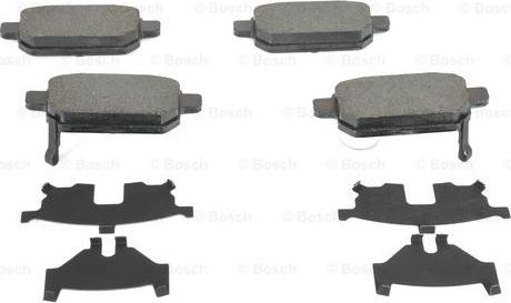 BOSCH 0 986 494 931 - Zestaw klocków hamulcowych, hamulce tarczowe