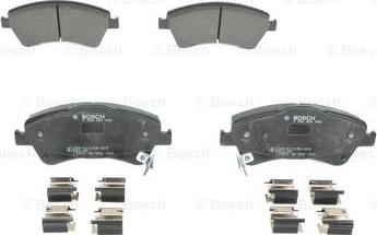 BOSCH 0 986 494 932 — Zestaw klocków hamulcowych, hamulce tarczowe