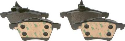 BOSCH 0 986 494 415 — Zestaw klocków hamulcowych, hamulce tarczowe