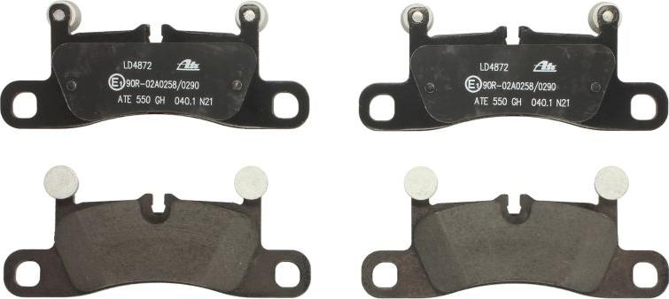 BOSCH 0 986 494 483 — Zestaw klocków hamulcowych, hamulce tarczowe