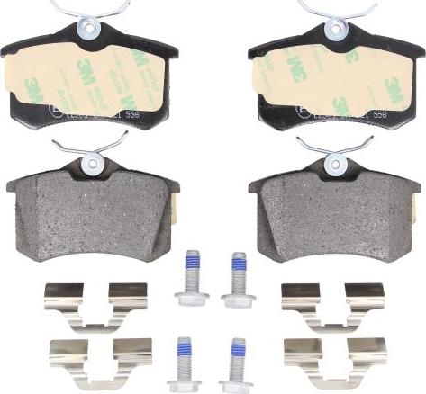 BOSCH 0 986 494 596 — Zestaw klocków hamulcowych, hamulce tarczowe