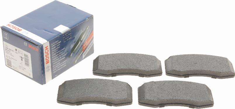 BOSCH 0 986 494 551 — Zestaw klocków hamulcowych, hamulce tarczowe