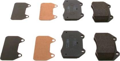 BOSCH 0 986 494 551 - KLOCKI HAM. RENAULT P. MEGANE COUPE 2.0 RS 08-18