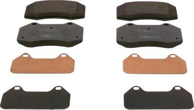 BOSCH 0 986 494 551 - KLOCKI HAM. RENAULT P. MEGANE COUPE 2.0 RS 08-18