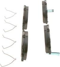 BOSCH 0 986 494 562 — Zestaw klocków hamulcowych, hamulce tarczowe