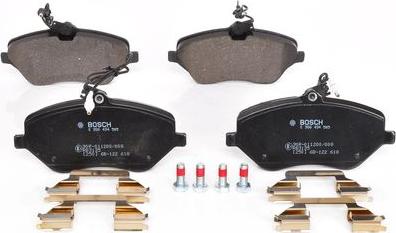 BOSCH 0 986 494 585 — Zestaw klocków hamulcowych, hamulce tarczowe
