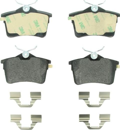 BOSCH 0 986 494 646 — Zestaw klocków hamulcowych, hamulce tarczowe