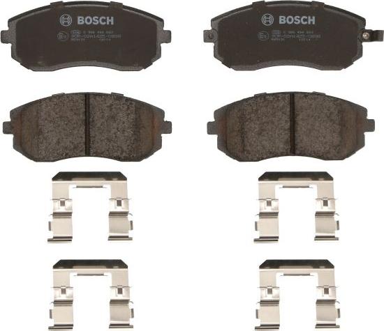 BOSCH 0 986 494 653 — Zestaw klocków hamulcowych, hamulce tarczowe