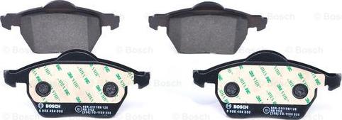 BOSCH 0 986 494 050 - KLOCKI HAMULCOWE PRZÓD
