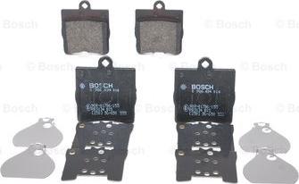 BOSCH 0 986 494 016 - Klocek hamulcowy kpl.