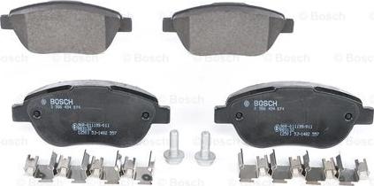BOSCH 0 986 494 074 — Zestaw klocków hamulcowych, hamulce tarczowe