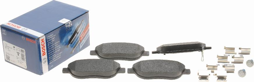 BOSCH 0 986 494 157 — Zestaw klocków hamulcowych, hamulce tarczowe
