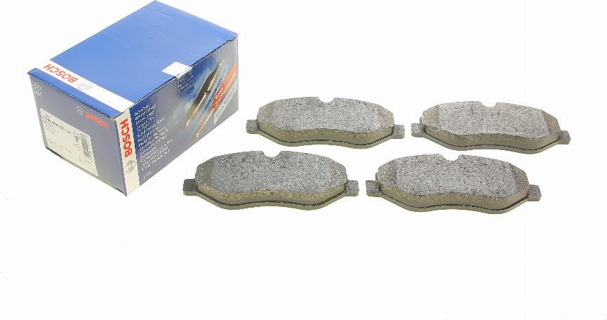 BOSCH 0 986 494 121 — Zestaw klocków hamulcowych, hamulce tarczowe