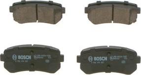BOSCH 0 986 494 887 — Zestaw klocków hamulcowych, hamulce tarczowe