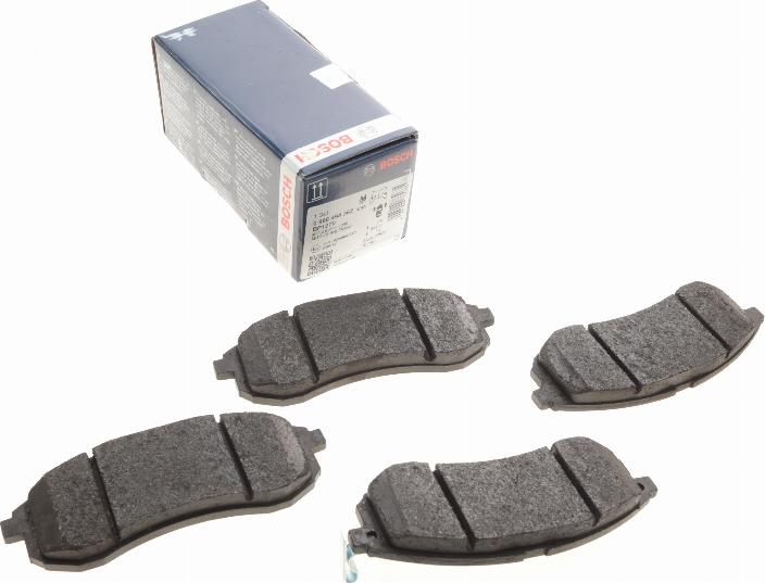 BOSCH 0 986 494 362 — Zestaw klocków hamulcowych, hamulce tarczowe