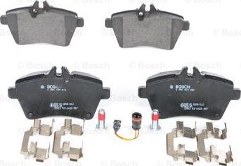 BOSCH 0 986 494 290 — Zestaw klocków hamulcowych, hamulce tarczowe