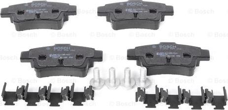 BOSCH 0 986 494 222 - Klocek hamulcowy kpl.