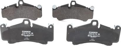 BOSCH 0 986 494 709 — Zestaw klocków hamulcowych, hamulce tarczowe
