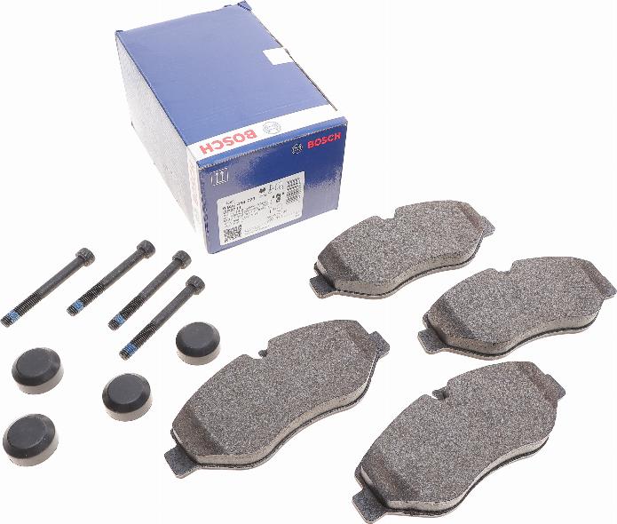 BOSCH 0 986 494 728 — Zestaw klocków hamulcowych, hamulce tarczowe