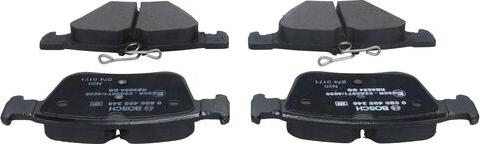 BOSCH 0 986 495 346 - KLOCKI HAM. VW T. ARTEON-PASSAT-TIGUAN-TOURAN 1.0-3.6 15-