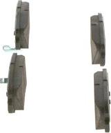 BOSCH 0 986 495 351 - Zestaw klocków hamulcowych, hamulce tarczowe