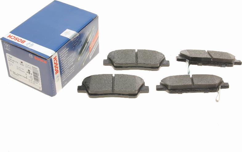 BOSCH 0 986 495 370 — Zestaw klocków hamulcowych, hamulce tarczowe