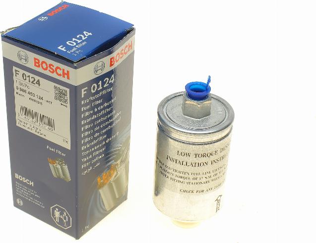 BOSCH 0 986 450 124 - Filtr paliwa