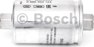 BOSCH 0 986 450 124 - Filtr paliwa