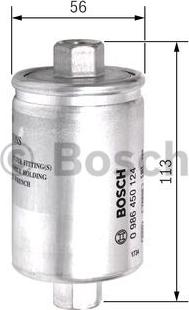 BOSCH 0 986 450 124 - Filtr paliwa