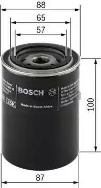 BOSCH 0 986 452 006 - Filtr oleju