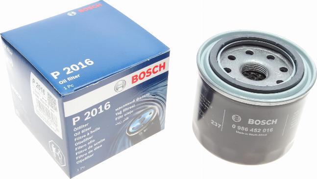 BOSCH 0 986 452 016 - FILTR OLEJU