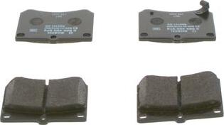 BOSCH 0 986 460 974 - KLOCKI HAM. MAZDA P. MX-3