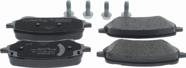BOSCH 0 986 460 016 - Klocek hamulcowy kpl.