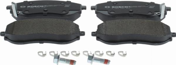 BOSCH 0 986 460 314 — Zestaw klocków hamulcowych, hamulce tarczowe