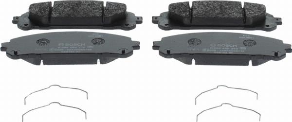 BOSCH 0 986 460 310 — Zestaw klocków hamulcowych, hamulce tarczowe