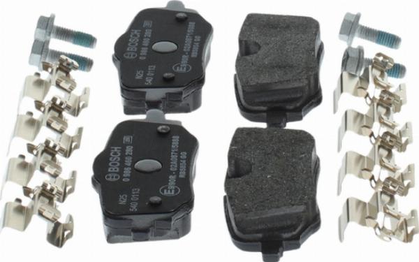 BOSCH 0 986 460 280 - Klocek hamulcowy kpl.
