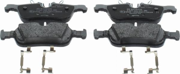 BOSCH 0 986 460 277 — Zestaw klocków hamulcowych, hamulce tarczowe