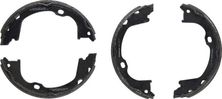 BOSCH 0 986 487 943 — Zestaw szczęk hamulcowych, hamulec postojowy