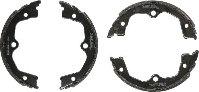 BOSCH 0 986 487 931 — Zestaw szczęk hamulcowych, hamulec postojowy