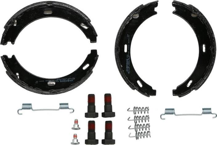BOSCH 0 986 487 584 — Zestaw szczęk hamulcowych, hamulec postojowy