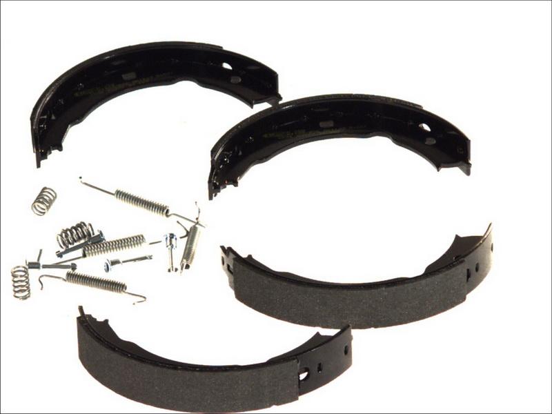 BOSCH 0 986 487 579 — Zestaw szczęk hamulcowych, hamulec postojowy