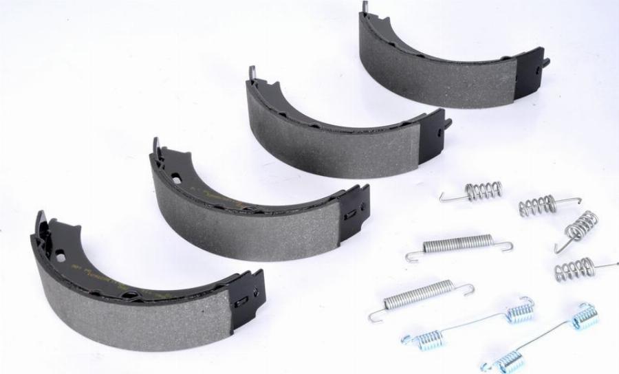 BOSCH 0 986 487 611 — Zestaw szczęk hamulcowych, hamulec postojowy