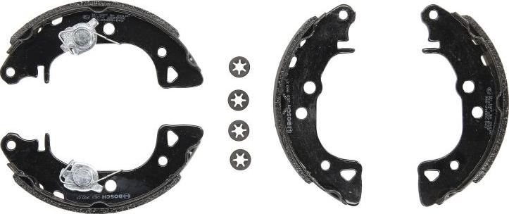 BOSCH 0 986 487 252 — Zestaw szczęk hamulcowych