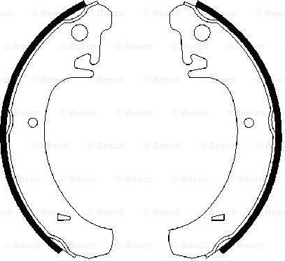 BOSCH 0 986 487 219 - SZCZĘKI HAM. ŁADA 110-111-112-KALINA-NOVA-PRIORA-SAMARA 1.1-1.6 86-