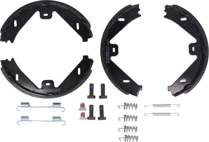 BOSCH 0 986 487 752 — Zestaw szczęk hamulcowych, hamulec postojowy