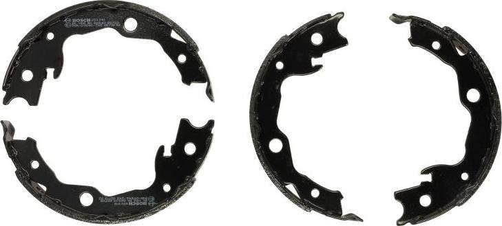 BOSCH 0 986 487 734 — Zestaw szczęk hamulcowych, hamulec postojowy
