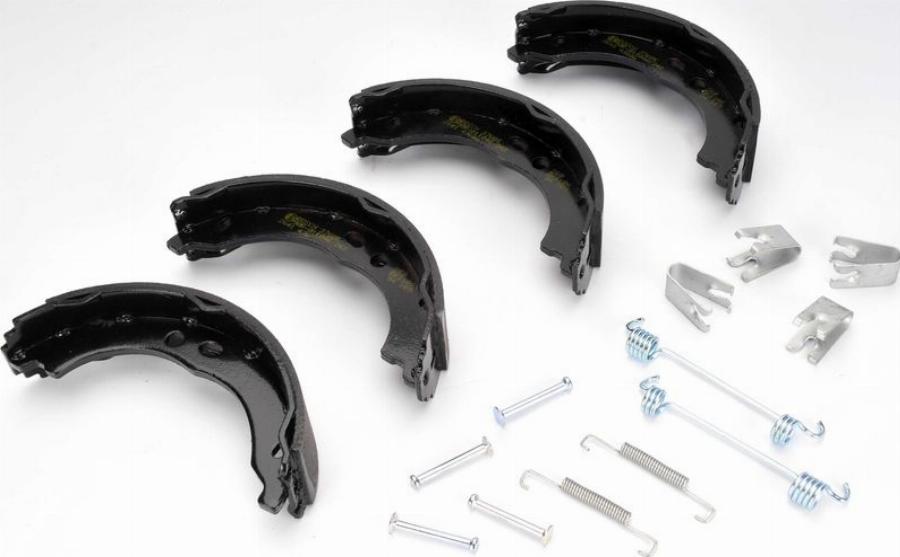 BOSCH 0 986 487 726 — Zestaw szczęk hamulcowych, hamulec postojowy