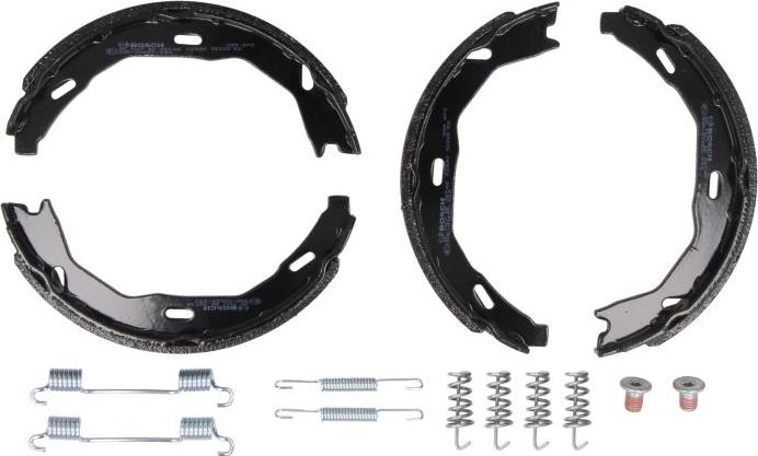 BOSCH 0 986 487 723 — Zestaw szczęk hamulcowych, hamulec postojowy