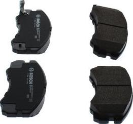 BOSCH 0 986 424 442 - Zestaw klocków hamulcowych, hamulce tarczowe