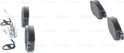 BOSCH 0 986 424 455 - Klocek hamulcowy kpl.